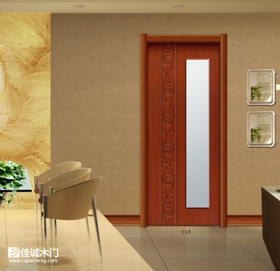 重慶佳誠(chéng)木門展示效果