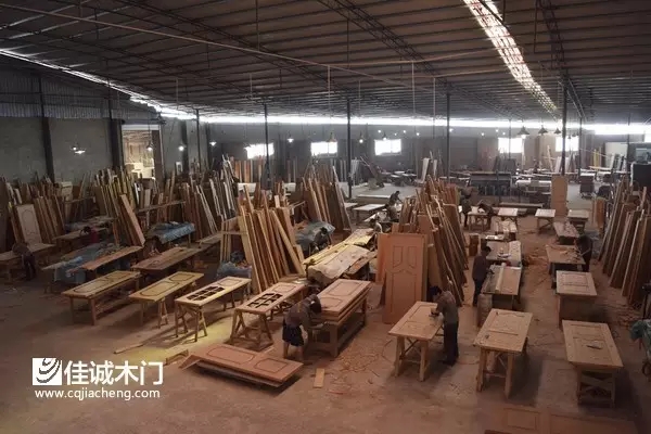 重慶佳誠(chéng)木門(mén)：廠區(qū)內(nèi)部圖