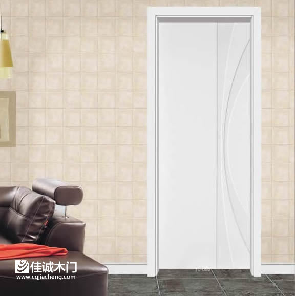 重慶佳誠(chéng)木門(mén)：白色實(shí)木門(mén)效果圖展示