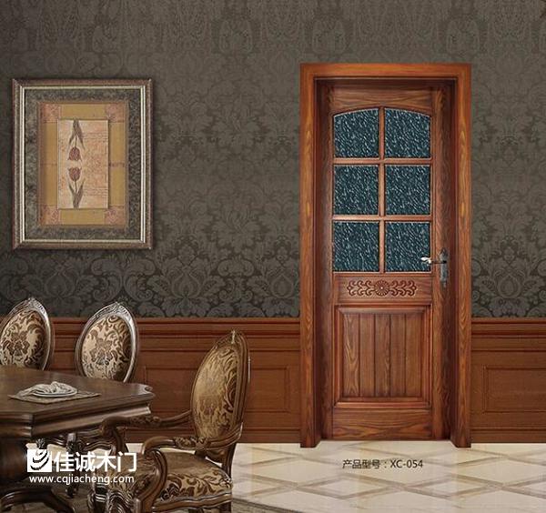 重慶佳誠木門：棕色方框木門