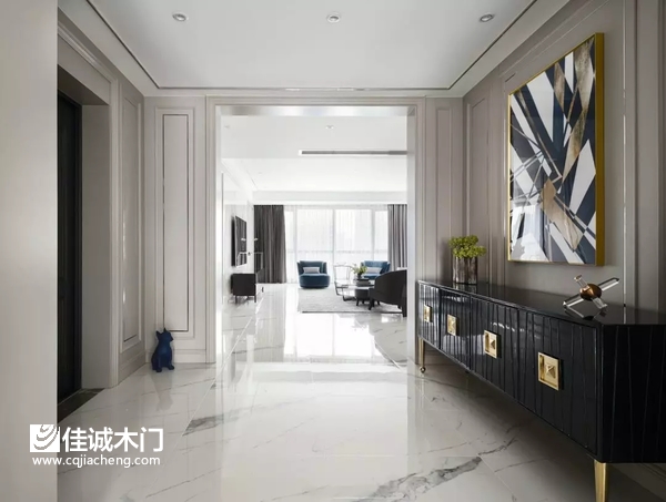 重慶佳誠(chéng)木門 玄關(guān)展示