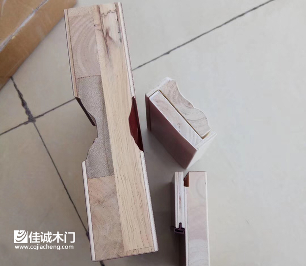 重慶佳誠木門：全新實木貼板細節(jié)